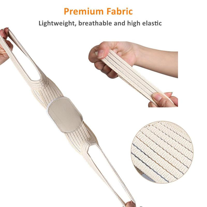 Posture Correction Belt, Easy-To-Use Adjustable High-Elasticity Posture Trainer, Lightweight Breathable Garment Accessory.